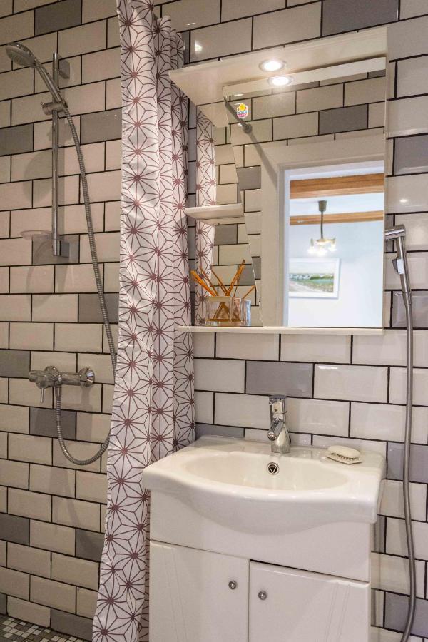 Cozy One Room Apartment With Yard Juodkrante Bagian luar foto